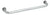 CRL Polished Chrome 24" BM Series Tubular Single-Sided Towel Bar