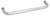 CRL Polished Chrome 24" BM Series Single-Sided Towel Bar Without Metal Washers