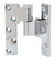 CRL Polished Chrome 3/4" Offset Intermediate Right Hand Pivot