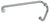 CRL Polished Nickel 8" Pull Handle and 18" Towel Bar BM Series Combination With Metal Washers