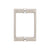 CRL 8" Polished Nickel Back-to-Back Oval/Round Pull Handle