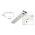 CRL Polished Stainless 4" x 41-1/4" Single Door Header