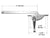 CRL Aluminum 9" Right Hand Teardrop Series Casement Window Operator