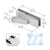 CRL Polished Stainless Right Offset Bottom Door Patch Fitting