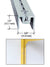 CRL Satin Anodized 48" Aluminum Wall Standard