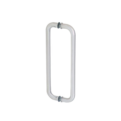 CRL Satin Anodized 12" Glass Mounted Standard Pull Handle