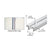 CRL Satin Anodized 48" Mirror Standard