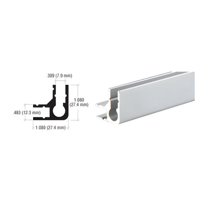 CRL Satin Anodized Showcase Upright Extrusion