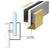 CRL Satin Brass Outside Fascia Cladding 120" Long