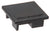 CRL Counter Post Flat Top Cap for Sculptured Style Posts