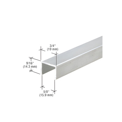 CRL Satin Anodized Series 3601 Side Jamb Channel - 144"