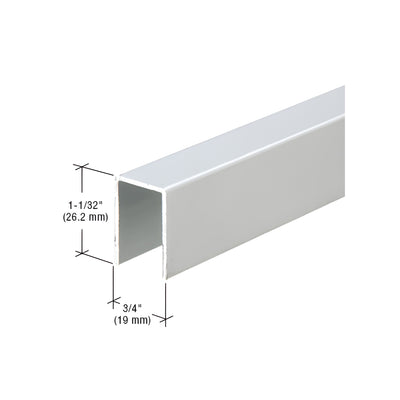 CRL Satin Anodized Series 3602 Upper Jamb Channel - 144"