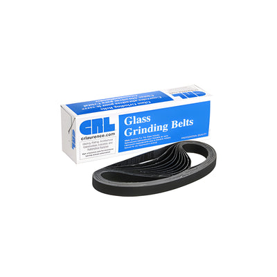 CRL 1/2" x 18" 120X Grit Silicon Carbide Abrasive Belt - 10/Bx