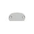 CRL Silver Metallic 320X Series Decorative End Cap