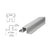 CRL Silver Metallic 200, 300, 350, and 400 Series 241" Glass Rail Infill