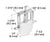 CRL 1" Nylon Sliding Screen Door Bottom Roller for Columbia Doors