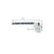 CRL 1" Nylon Sliding Screen Door Spring Tension Roller