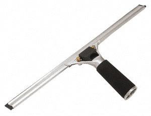 A 14-inch stainless steel Master Series squeegee with a black ergonomic handle.