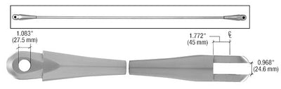 CRL Tension Rod End Fittings for 16mm Rod (Set of 2)