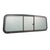 CRL Tri-Vent Three Panel Big Rig Slider with Solar Glass 2001+ Navistar (International) Conventional Cabs