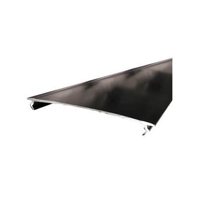 CRL-U.S. Aluminum Series 45X Black Vinyl Pocket Filler 12'0"