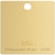 CRL Unlacquered Brass Color Chip