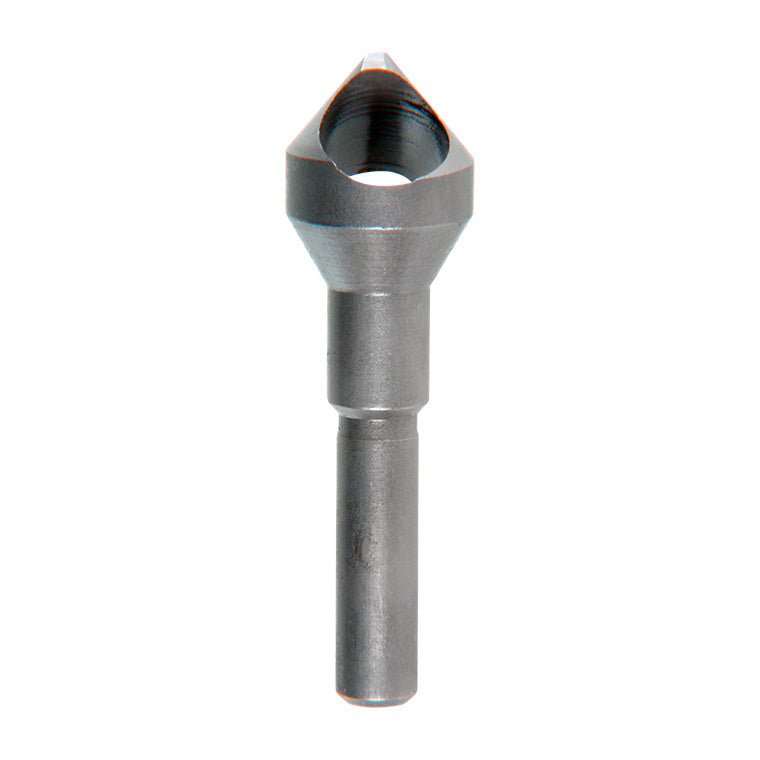 A steel Weldon 9/16 inch countersink bit with a 1/4 inch round shank designed for No 12 to 16 screws.