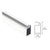 CRL White 3/4" x 7/16" Extruded Screen Frame
