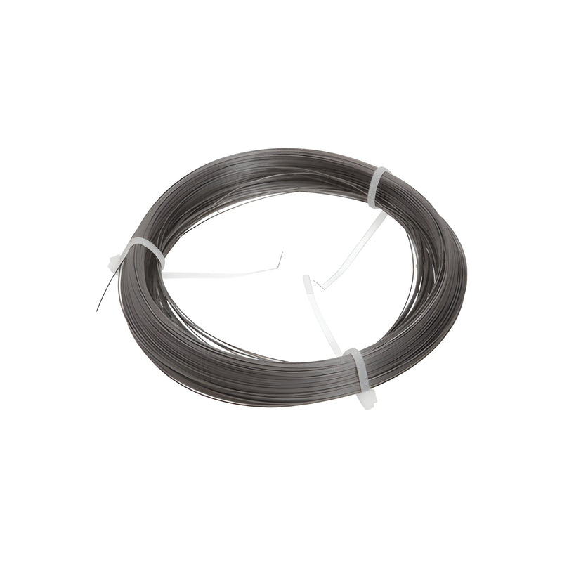 A continuous coil of thin metal windshield cut-out wire secured with plastic ties.