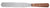 CRL 8" x 1-1/4" Wooden Handle Spatula