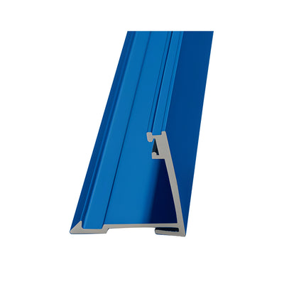 CRL-U.S. Aluminum Custom KYNAR® Paint Receptor Face with Weatherstrip - 24'-3"