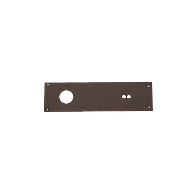 CRL Dark Bronze Jackson® 2 Valve Overhead Concealed Closer Cover Plate