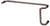 CRL Dark Bronze 12" x 28" Back-to-Back Offset Combination Push and Pull Handle Set