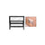 CRL Duranodic Bronze Anodized Custom Size Vertical Sliding Ticket Window