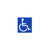 CRL Handicap Access Door Decal