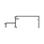 CRL-U.S. Aluminum Clear Anodized Intermediate Horizontal Mullion - 24'-2"