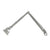 LCN Aluminum Friction Hold Open Arm for 1460 Series Surface Closers