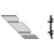 CRL-U.S. Aluminum Left Hand 90º Inside Corner- 4/Pk