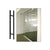 CRL Matte Black 24" Extra Length Ladder Style Back-to-Back Pull Handle