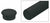 CRL Matte Black Quick Connect Color Match End Cap for 1-1/2" Diameter Tubing