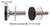 CRL Matte Black 3/4" Diameter Standoff Cap Assembly