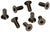 CRL Oil Rubbed Bronze 5 mm x 12 mm Cover Plate Flat Allen Head Screws