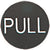CRL Oil Rubbed Bronze 2" Round Pull Indicator