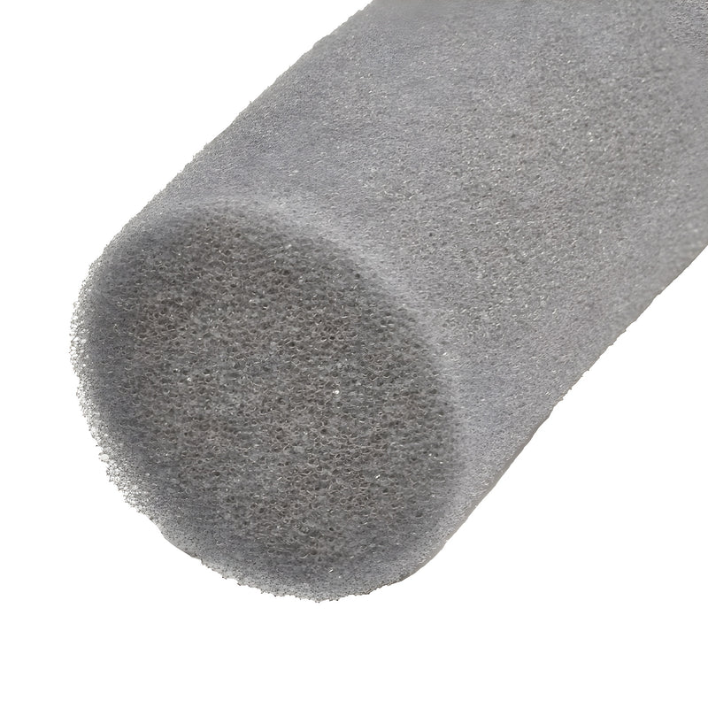 A close-up view showing the porous, grey texture of the 2-inch diameter open cell backer rod.
