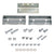 CRL Overhead Concealed Closer Optional Mounting Clip Set for Overhead Concealed Closers