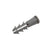 CRL 3/16" Plastic Screw Anchor with Shoulder - 1000 Pack