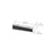 CRL Polished Stainless Header Mounted Single Door Stop