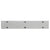 Rectangular Tube End Cap Class I Clear Anodize Finish