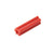 CRL Red 1/4" Straight Line Plastic Screw Anchors