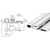 CRL Satin Anodized 83" Roton 157 Series Full Surface Hinge